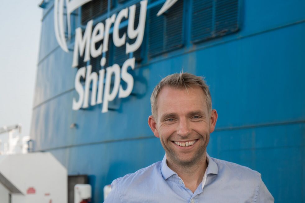 Roger Vassnes er nasjonal leder for Mercy Ships Norge. Foto: Mercy Ships