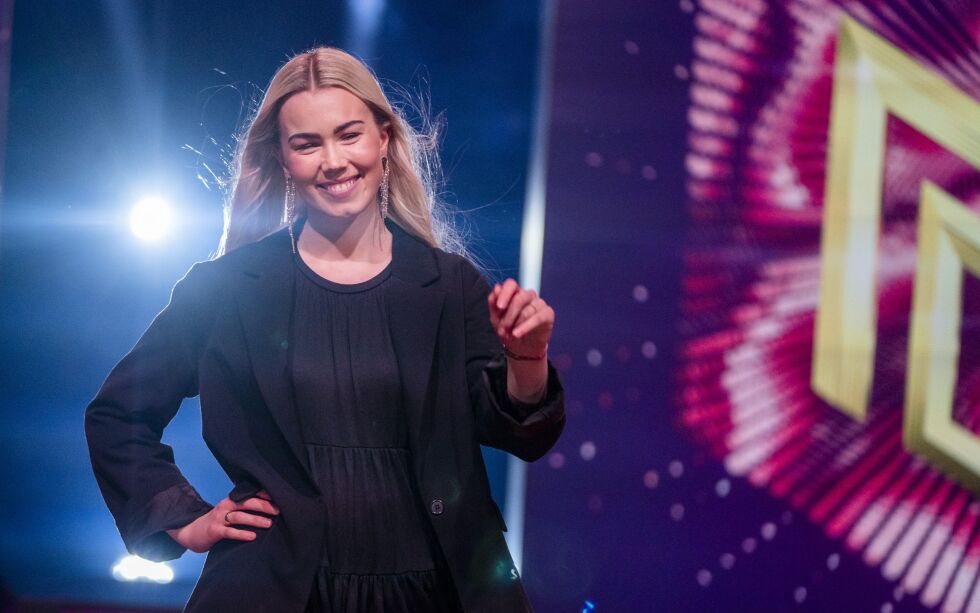 Sofie Fjellvang deltar i årets norske Melodi Grand Prix med låten «Made Of Glass». Hun gikk lørdag videre til MGP-finalen.
 Foto: Terje Pedersen / NTB