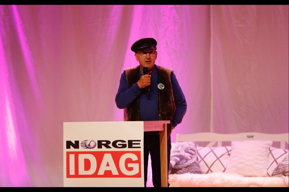 Steinar Bastesen besøkte Norge IDAGs sommerkonferanse.
 Foto: Tor-Bjørn Nordgaard