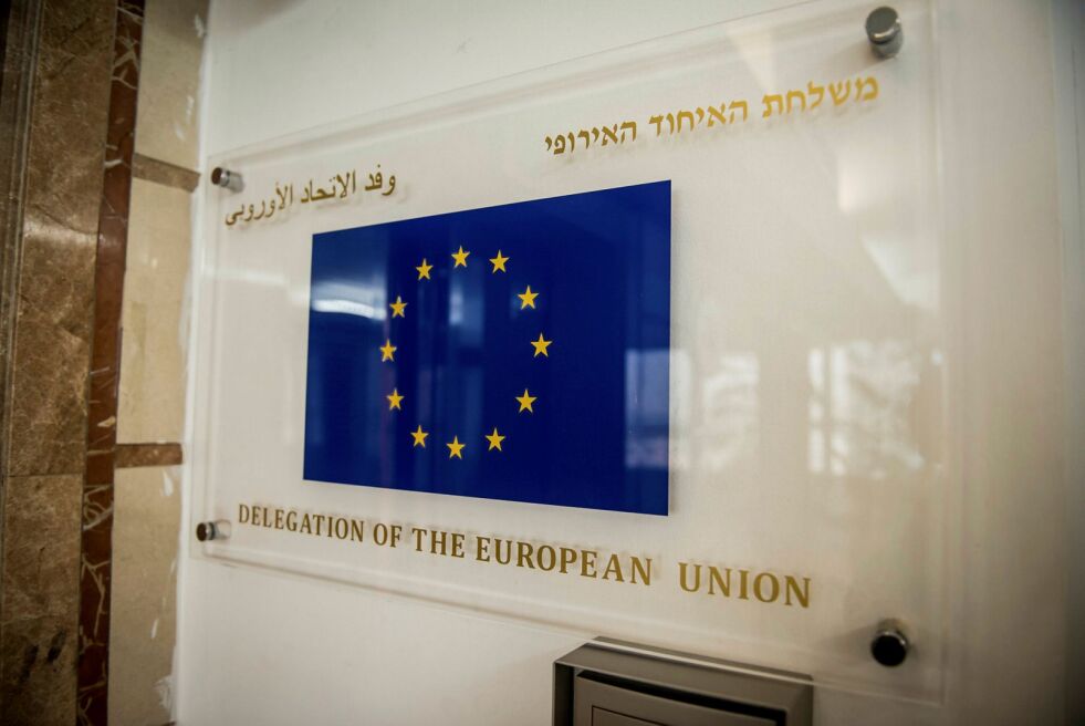 EUs delegasjon i Israel.
 Foto: Kobi Richter/TPS