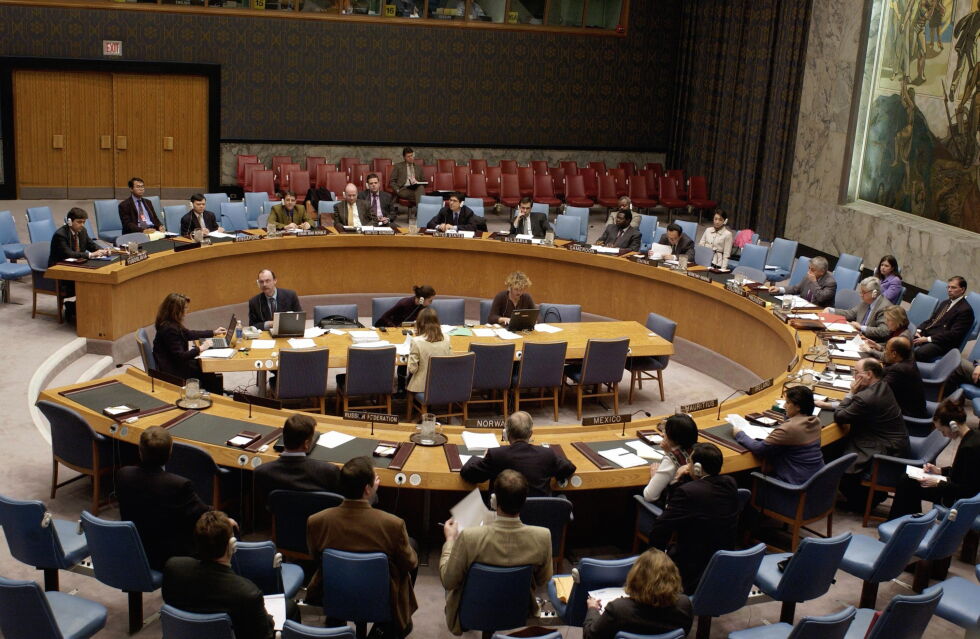 ENTYDIG: Mandag var FNs sikkerhetsråds enstemmige i sin konklusjon.
 Foto: FN / SCANPIX /HO