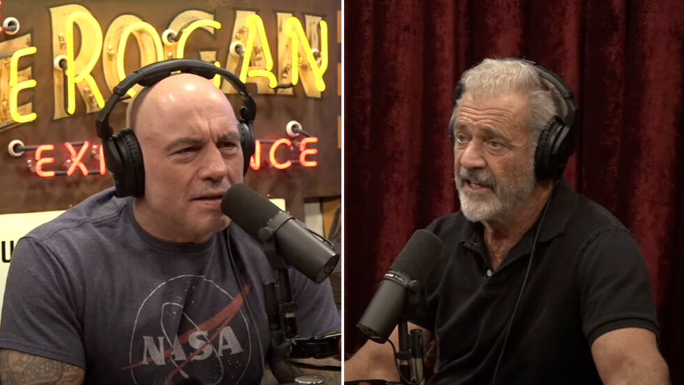 Mel Gibson deltok på podcasten «Joe Rogan Experience» nylig.
 Foto: SKjermdump / YouTube / Joe Rogan