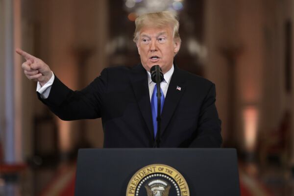 Trump mener Republikanerne gjorde et historisk godt valg