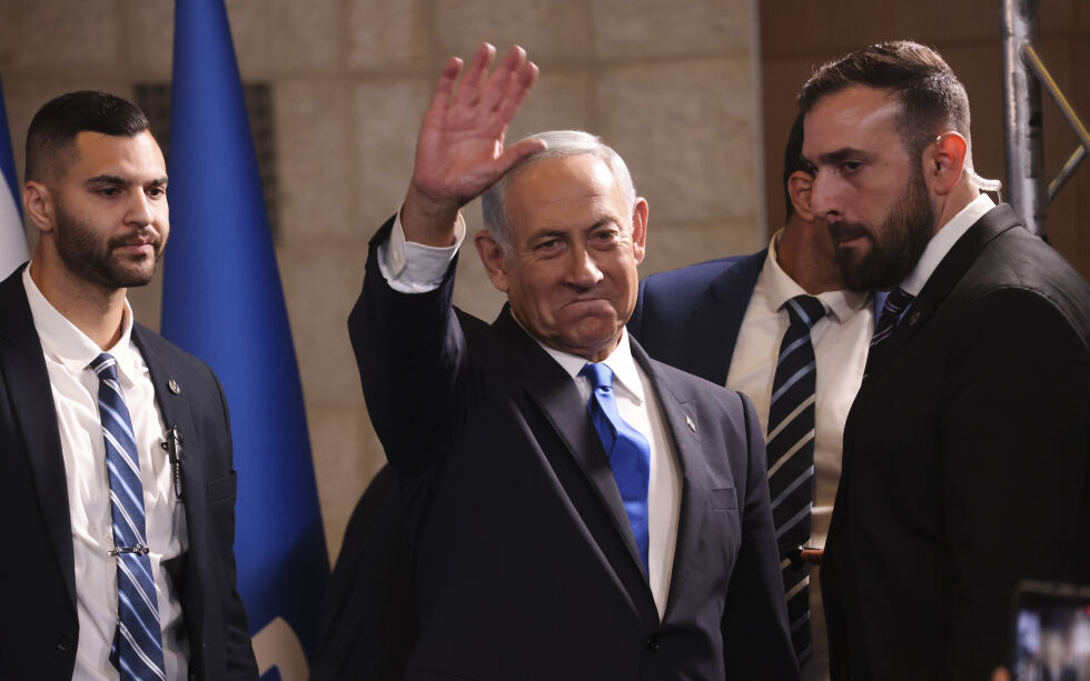 Benjamin Netanyahu ble den store valgvinneren i Israel og kan nok en gang innta regjeringskontoret i Jerusalem.
 Foto: Oren Ziv/AP/NTB