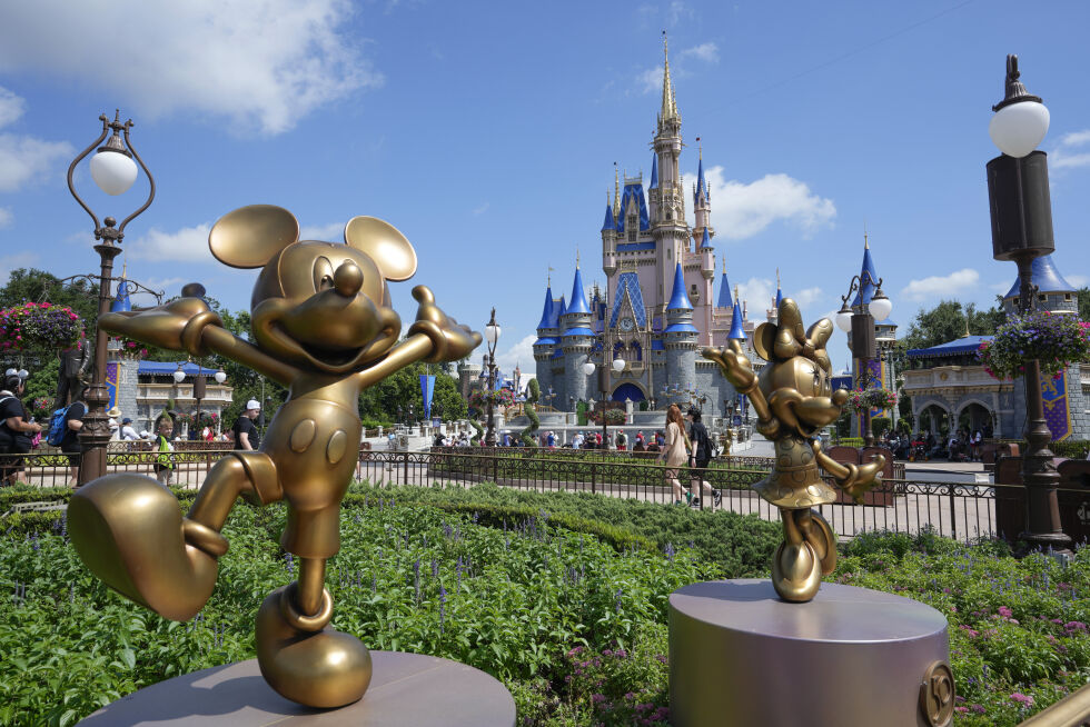 Walt Disney World i Florida.
 Foto: NTB/AP/John Raoux