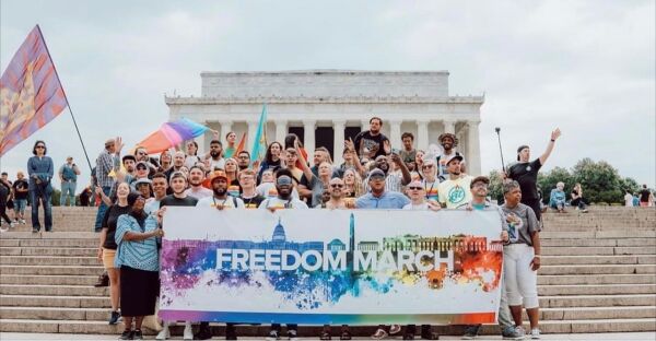 Feiret utfrielse gjennom Kristus under Freedom March