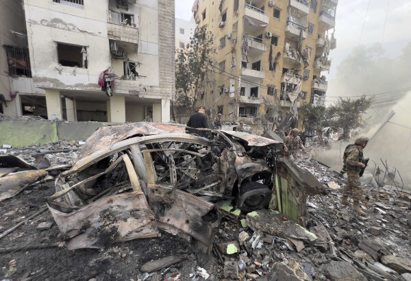 IDF angriper bygning i Beirut etter at to raketter ble avfyrt mot Nord-Israel