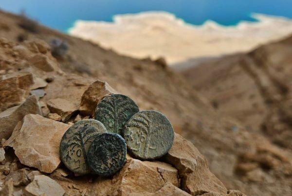 Sjelden israelsk mynt funnet i Negev-ørkenen