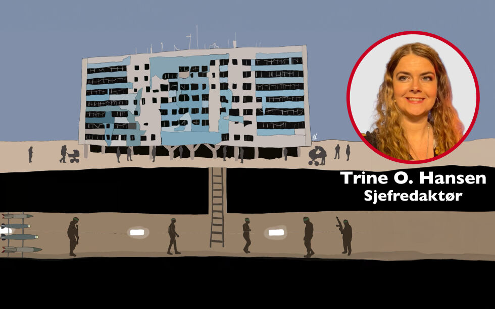 GAZA: – Søndag kveld viste IDF fram klassifisert etteretningsmateriale som gav nye beviser for at Hamas sine terrortuneller befinner seg under sykehus på Gaza-stripen, skriver sjefredaktør Trine Overå Hansen.
 Foto: Ill.: AH