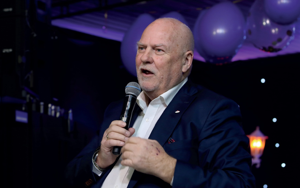 Visjon Norge: 2024 har TV-gründer Jan Hanvold valgt å kalle «Forventningens År».
 Foto: Foto: TV Visjon Norge