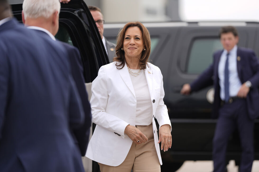 VALGKAMP: Den demokratiske presidentkandidaten Kamala Harris vil gjeninnføre Roe v. Wade.
 Foto: NTB/AP