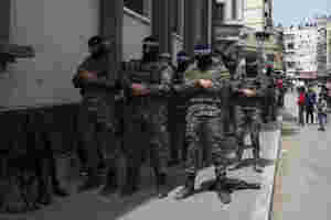 Islamsk terror banker på