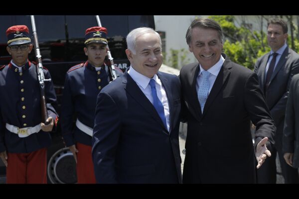 Brasil flytter ambassaden fra Tel Aviv til Jerusalem