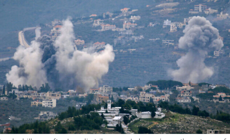 NYE ANGREP FREDAG: Faksimile fra Times of Israels oppdatering fredag 22. desember om angrepet på grensen mot Libanon.
 Foto: Skjermdump Times of Israel