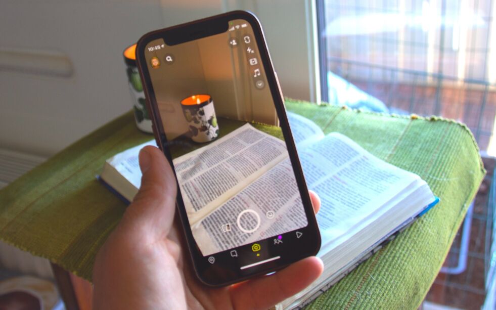 Konfirmantundervisning med oppgaver over Snapchat er en måte å drive digital trosopplæring på, viser erfaringer fra Den norske kirke i Øvre Eiker. Illustrasjonsbilde.
 Foto: Ingunn Marie Ruud / KPK
