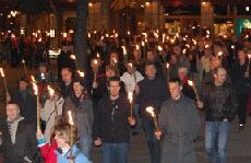 Fakkeltog for trosfrihet