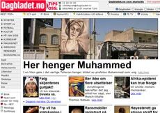 Muhammed-karikaturer vanlig i Iran
