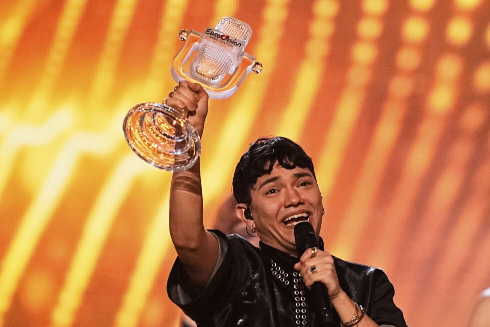 Østerrikske JJ kan juble for seier i Eurovision Song Contest i Basel lørdag. Sangen «Wasted Love» fikk flest jurystemmer og nok publikumspoeng til å ta seieren i land foran Israel og Armenia. Norge endte på 18. plass.
 Foto: NTB / AP / Martin Meissner