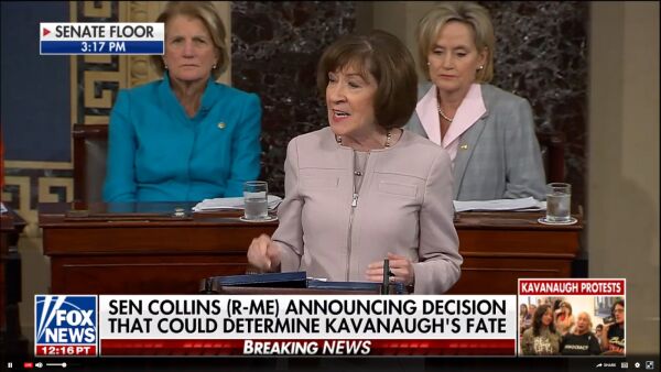 Kavanaugh trolig sikret godkjennelse