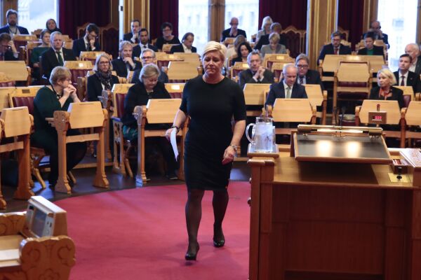 KrF-frieri i Jensens finanstale