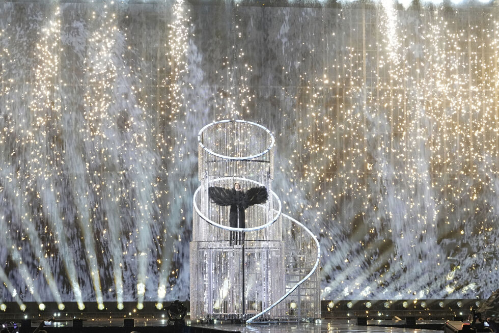 Yuval Raphael gikk videre til finalen med Israels Eurovision-bidrag.
 Foto: NTB / AP / Martin Meissner