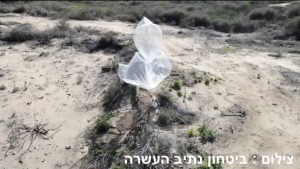 Barnehagebarn måtte flykte fra ballong-bombe