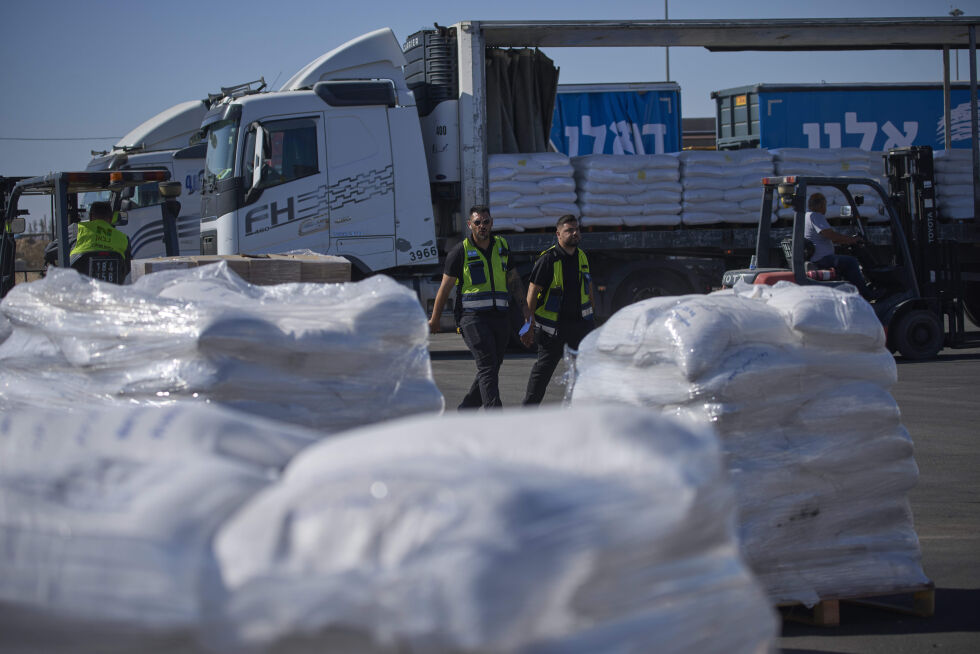 Nødhjelp ved grensen til Gaza, 29. mai 2025.
 Foto: NTB / AP / Ohad Zwigenberg