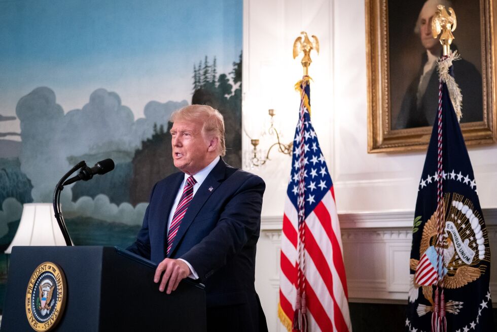Donald Trump har denne uken blitt personlig nominert til Nobels fredspris, og administrasjonen hans har blitt nominert.
 Foto: Det hvite hus / Flickr.com / CC