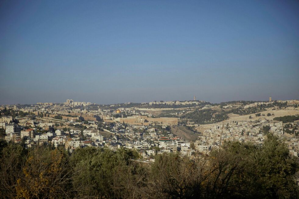 Utsikt over Gamlebyen i Jerusalem.
 Foto: Yehonatan Valtser/TPS