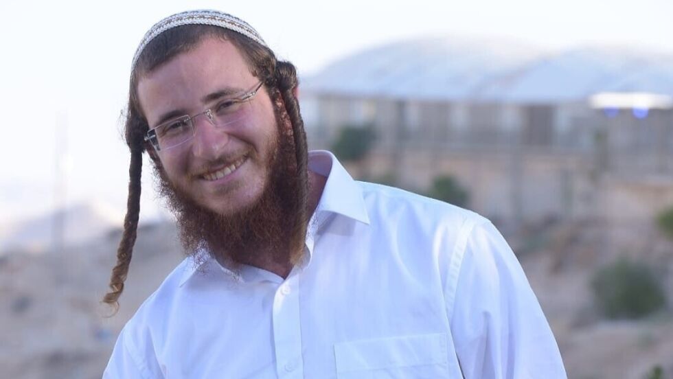 DREPT: Yehuda Dimentman (25) ble offer for et terrordrap i forrige uke.
 Foto: Privat