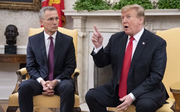Trump ville true med å gå ut av Nato