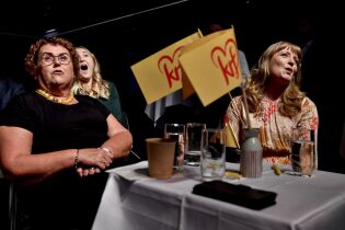 KrF ser sperregrensen i øynene: Lettet stemning da fire-tallet ble synlig