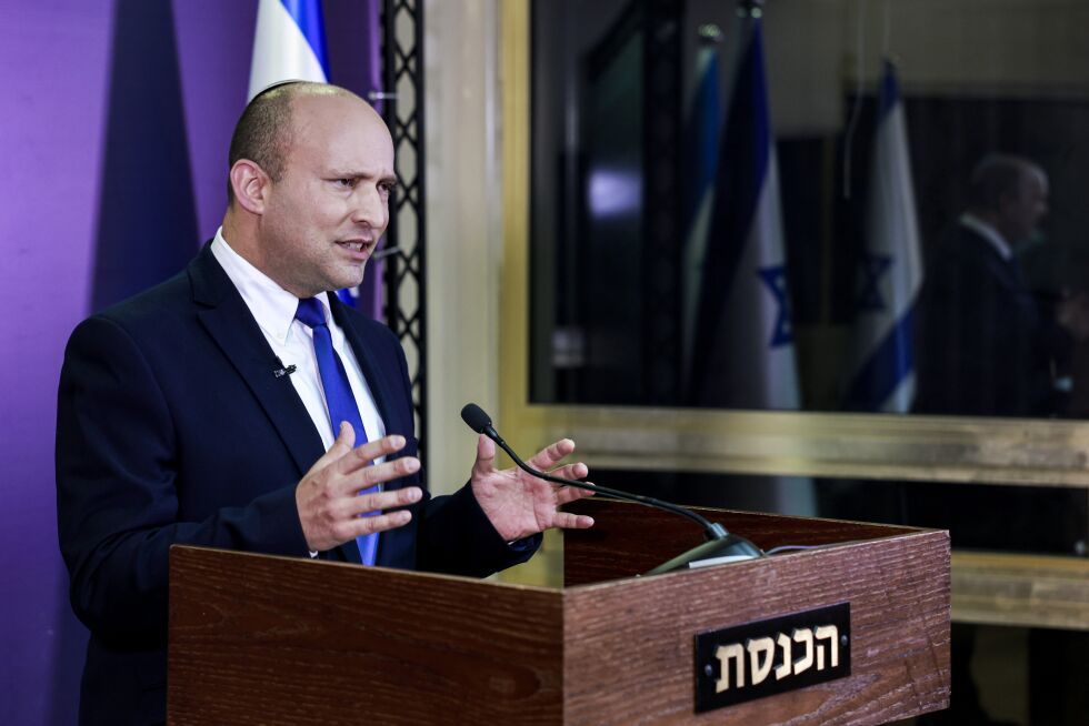Naftali Bennett, lederen av høyrealliansen Yamina, blir etter alt å dømme Israels nye statsminister.
 Foto: Ap