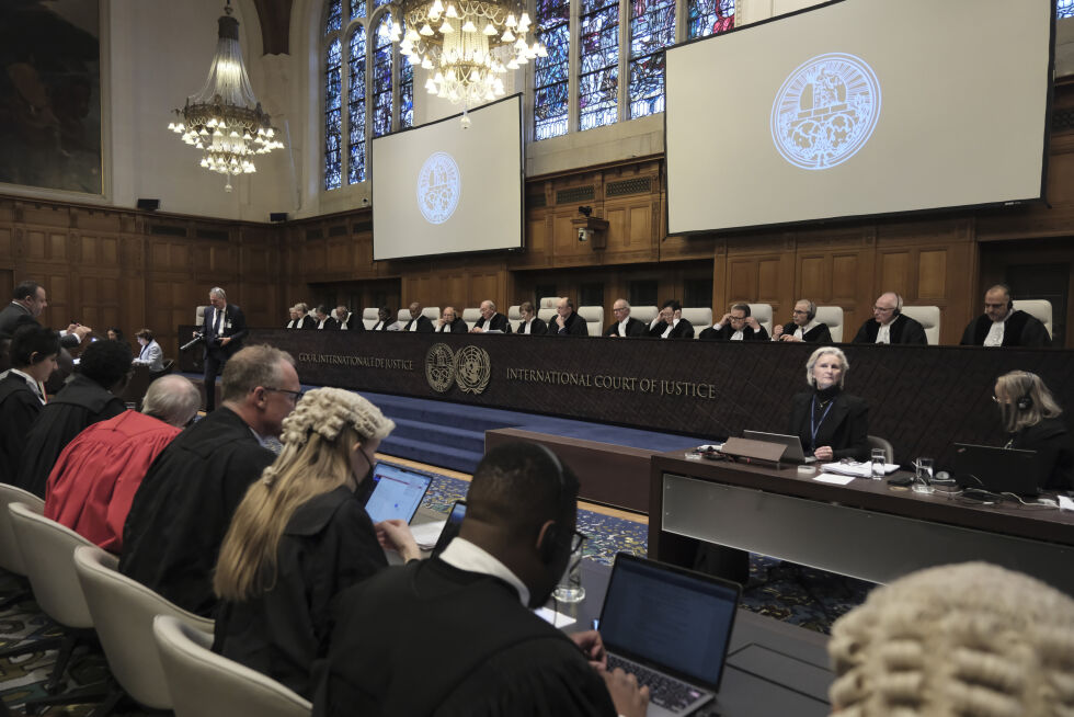 Fredag er det Israel som får komme til orde i Den internasjonale domstolen i Haag.
 Foto: Foto: Patrick Post / AP / NTB