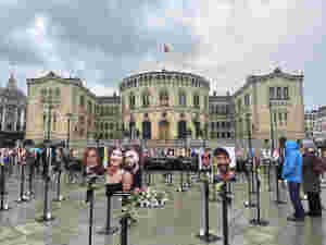 En rekke støttemarkeringer for Israel