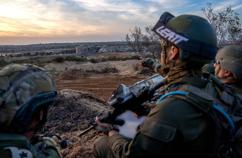 Israelske styrker på Gazastripen onsdag 6. desember.
 Foto: Israel Defense Forces