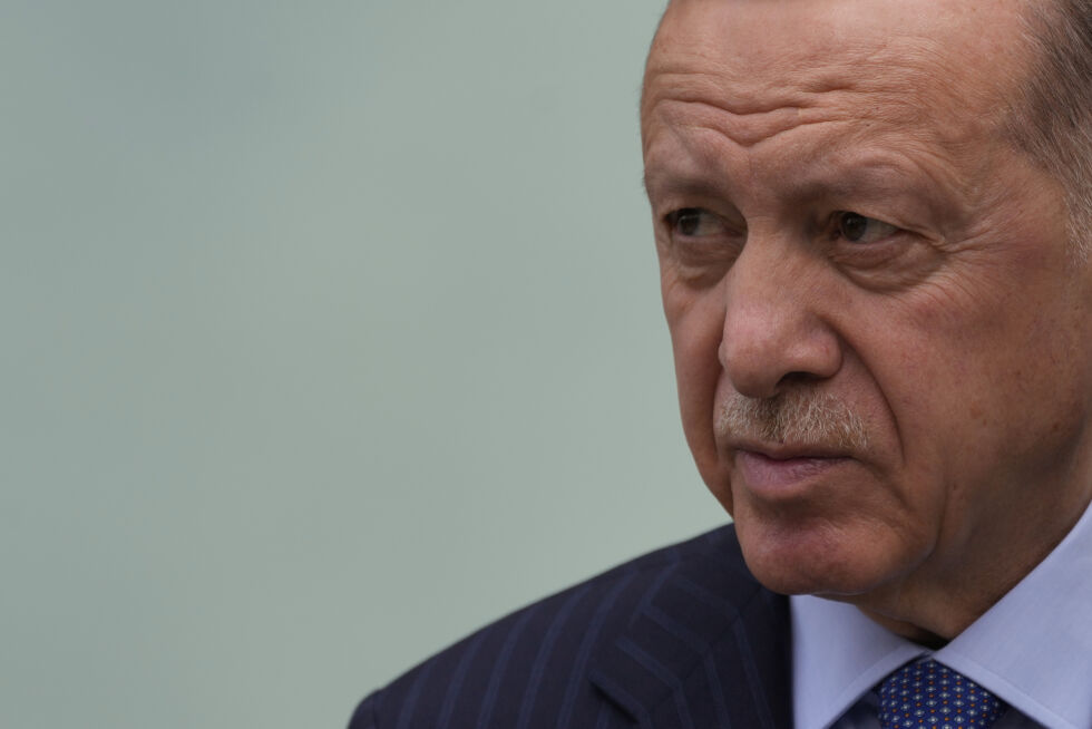 SKARP ISRAEL-KRITIKK: Tyrkias president Recep Tayyip Erdogan tar bladet fra munnen i sine seneste uttalelser.
 Foto: NTB/AP