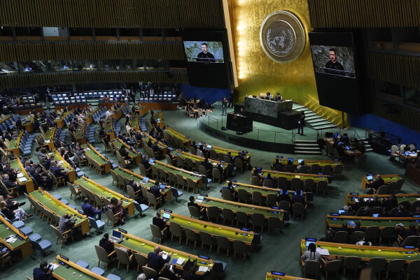 USA og Israel stemte imot Ukraina-resolusjon