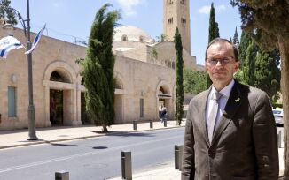 Espen Barth Eide på plass i Israel