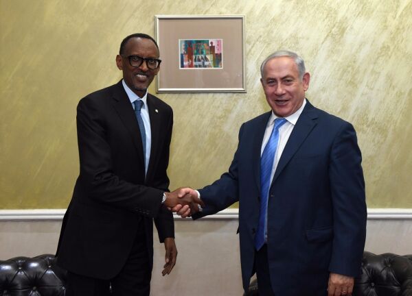 Israel åpner ambassade i Rwanda