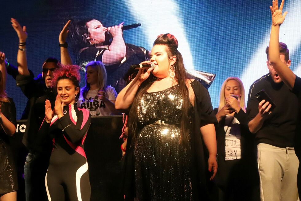 Netta Barzilai, vinneren av Eurovision Song Contest 2018.
 Foto: Eitan Elhadez/TPS