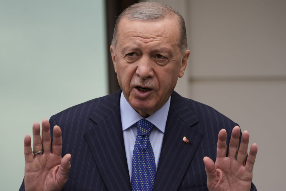 BOIKOTT: Tyrkias president Recep Tayyip Erdogan blir nå anklaget for å bryte internasjonale handelsavtaler.
 Foto: NTB/AP