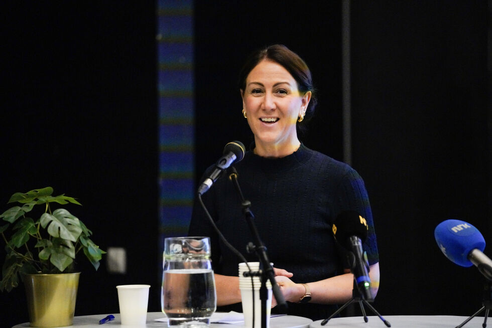 Arbeids- og inkluderingsminister Tonje Brenna (Ap) lanserte mandag en ny handlingsplan mot negativ sosial kontroll og æresmotivert vold.
 Foto: Gorm Kallestad / NTB