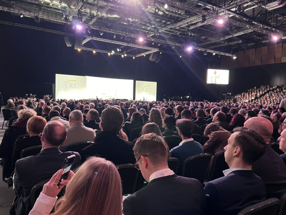 Over 4000 ledere fra alle samfunnslag er samlet i London for å få inspirasjon til å ta tilbake de judeokristne verdiene.
 Foto: Trine Overå Hansen
