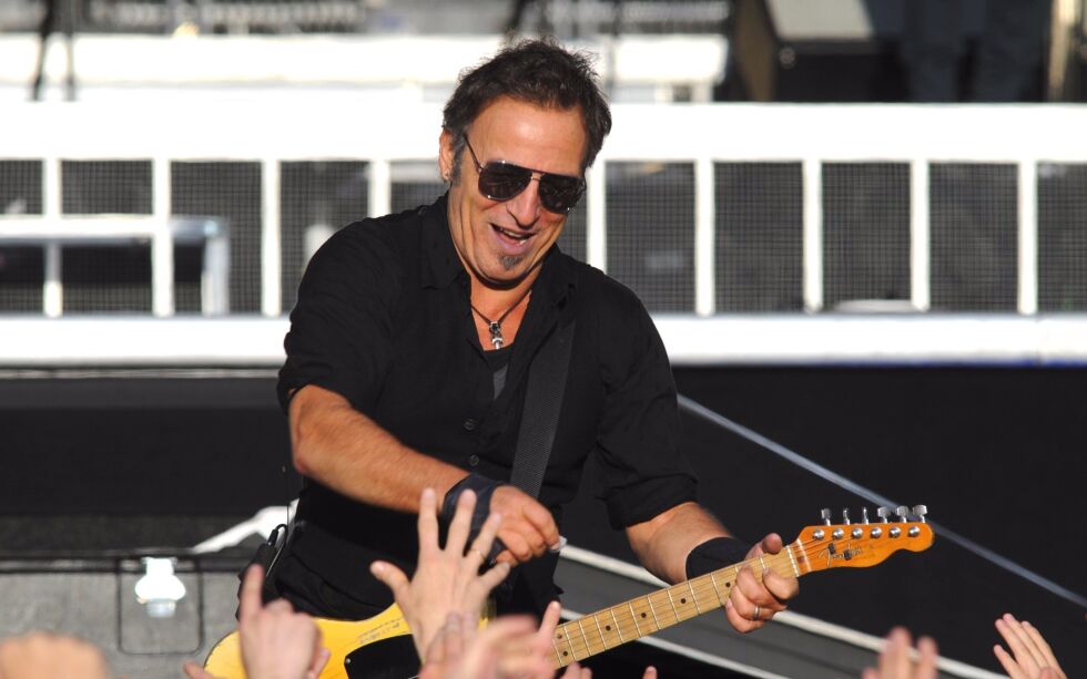 I 2009 var mannen bak det ikoniske «Born in the USA»-albumet i Bergen. Bruce Springsteen og hans legendariske E Street Band reiste da rundt i verden med sin turné «Working On a Dream»
 Foto: Johnny Myhr-Hansen