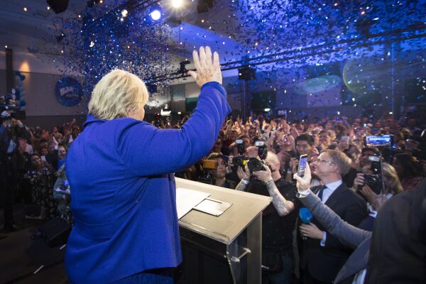 Ny triumf for Erna Solberg