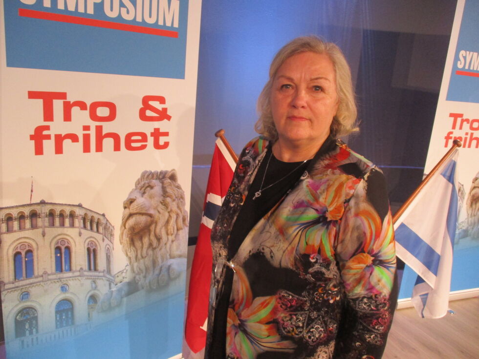 Anita Apelthun Sæle på Oslo Symposium 2023.
 Foto: Ivar Fjeld