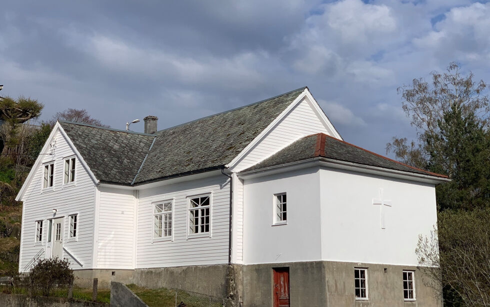 I Søre Øyane bedehus i Bjørnafjorden er det venta auka aktivitet framover.
 Foto: Søre Øyane bedehus