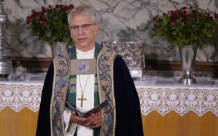 Drapene i Kongsberg: Biskop Olav ber for de pårørende
