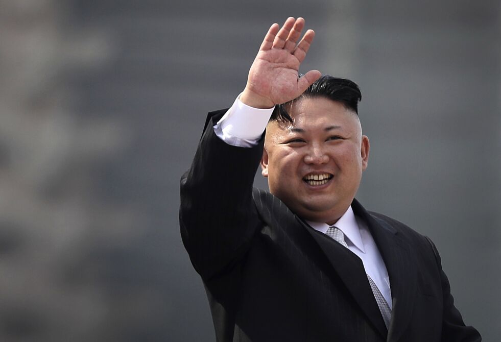 Nord-Koreas diktator Kim Jong Un.
 Foto: AP / NTB scanpix